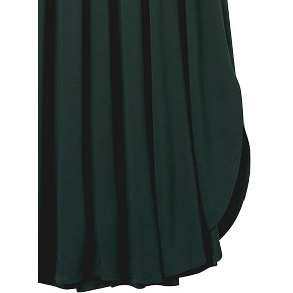 Amazon Essentials Jersey Sleeveless Gathered Midi Dress. e69 - Picture 4 of 5
